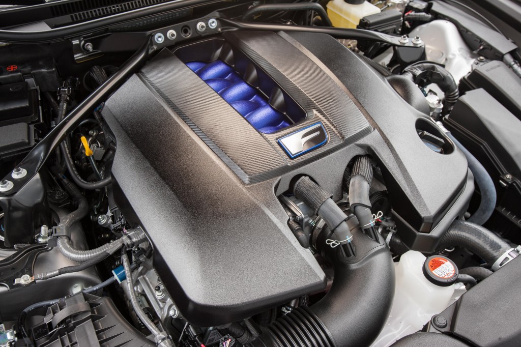 2014 Lexus RC F V8 engine
