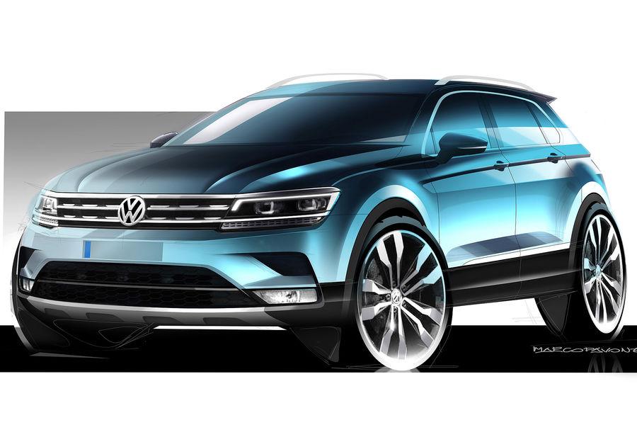 2016 Volkswagen Tiguan teased