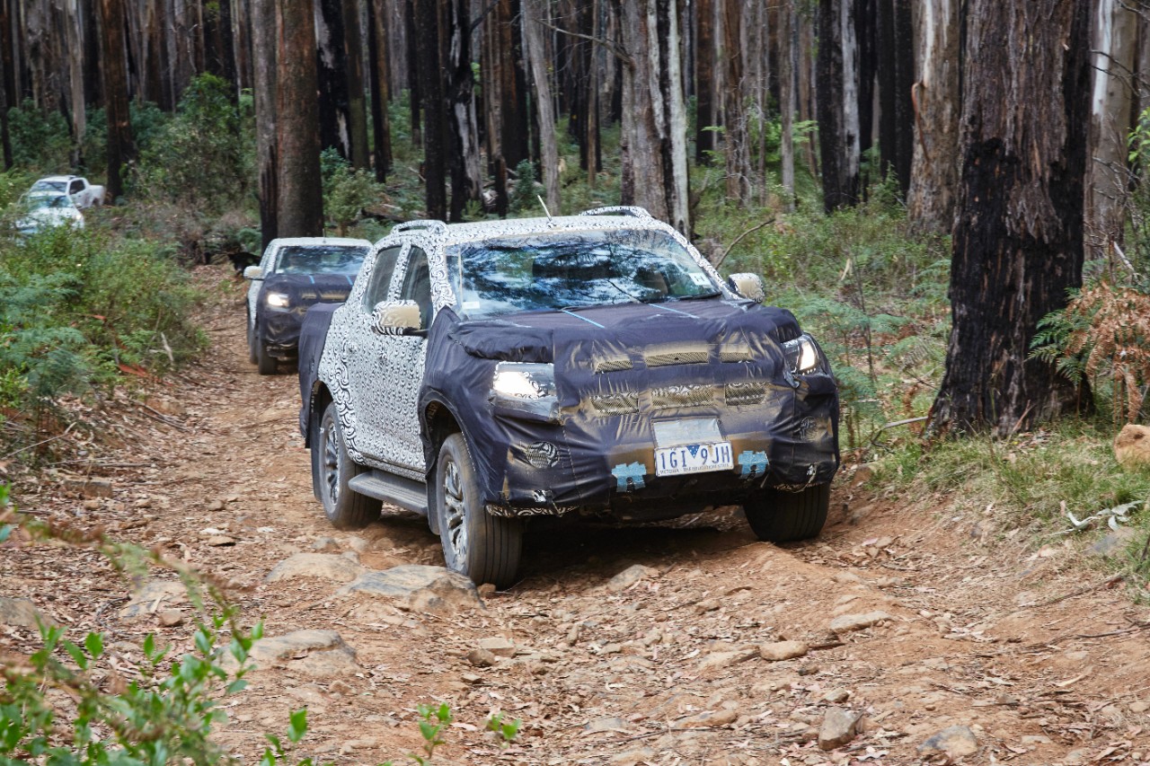 2017 Holden Colorado testing in Australia